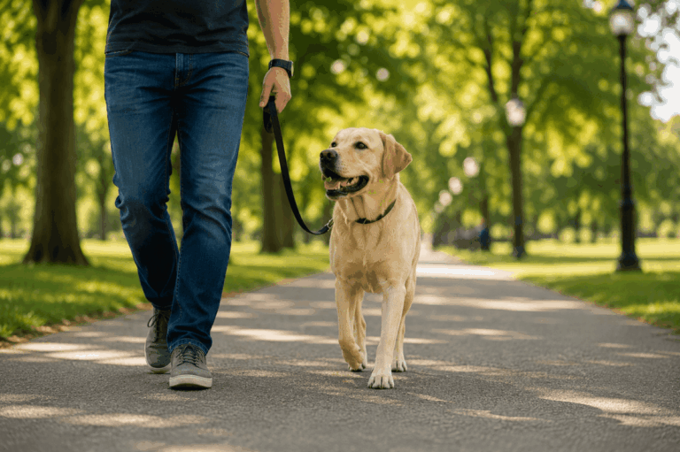 Leinenführigkeit trainieren beim Labrador