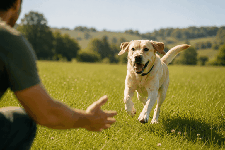 Rückruftraining beim Labrador – So klappt der sichere Rückruf